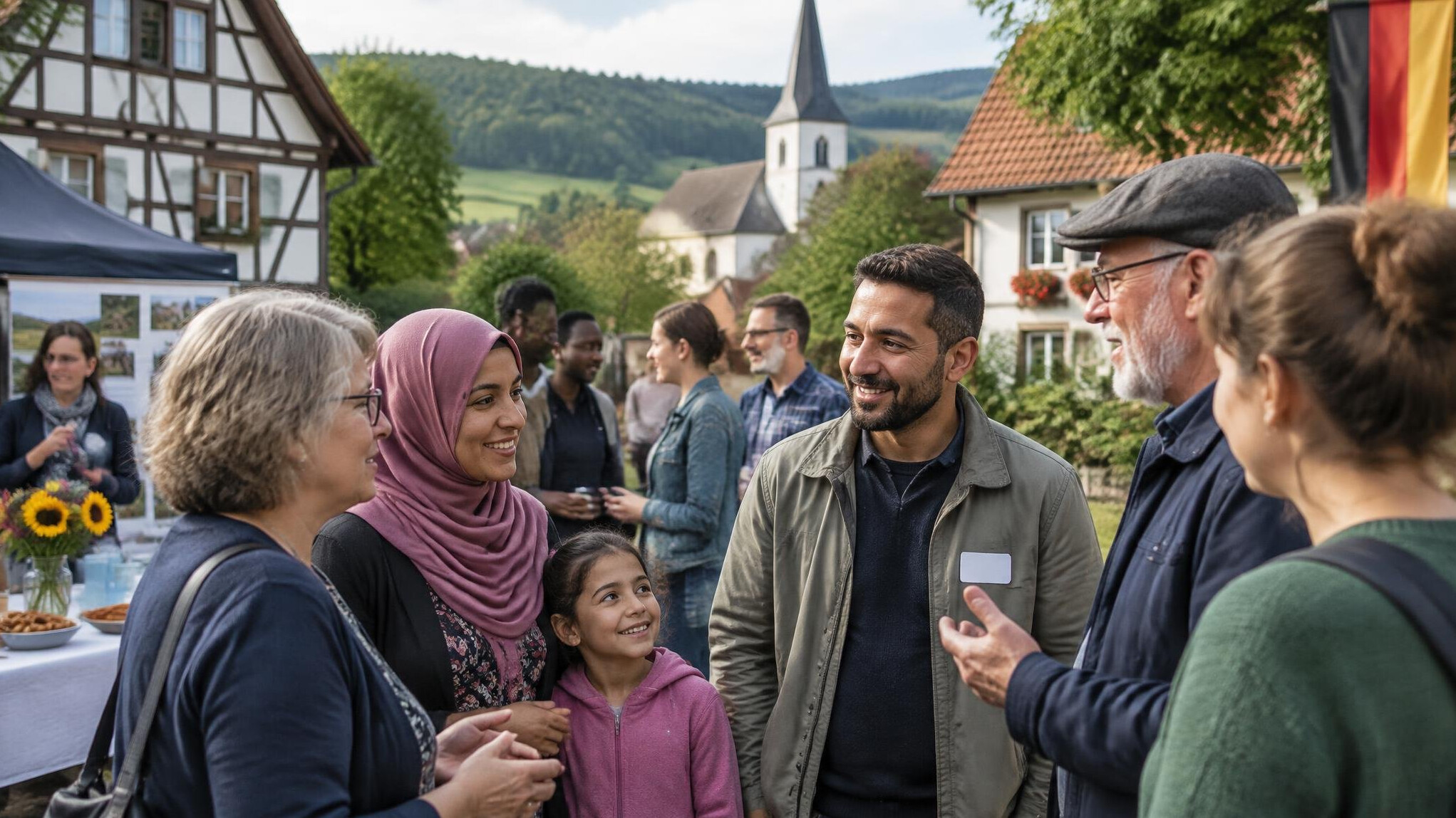 rural german village community